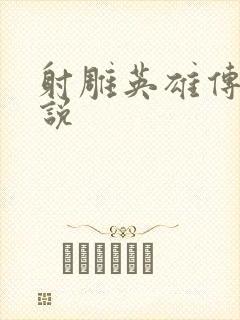 射雕英雄传 小说