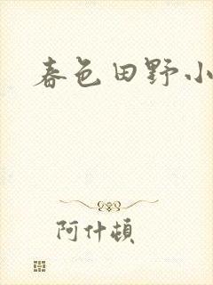 春色田野小说
