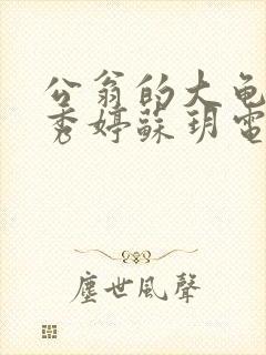 公翁的大龟挺进秀婷苏玥电影
