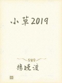 小草2019封面