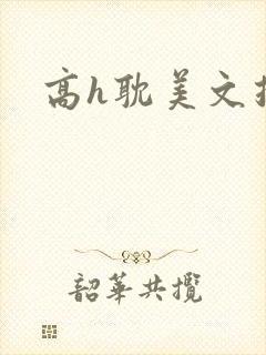 高h耽美文推荐封面