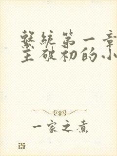 系统第一章给宿主破初的小说