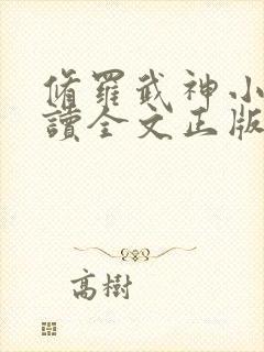 修罗武神小说阅读全文正版