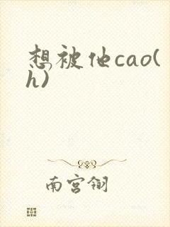 想被他cao(h)