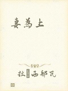 妻为上封面