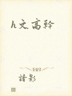 h文高干封面