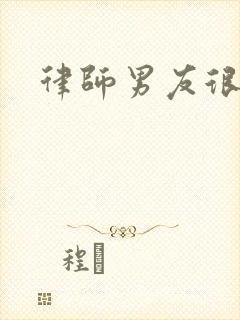 律师男友很难撩