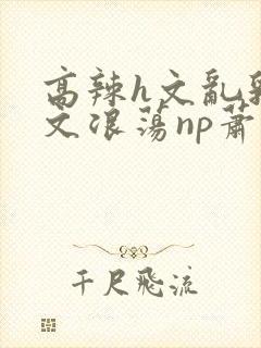 高辣h文乱乳h文浪荡np萧太后封面