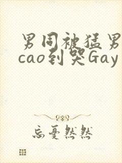 男同被猛男房东cao到哭Gay