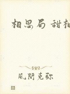 相思局 甜柚子封面
