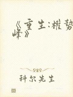 《重生:权势巅峰》