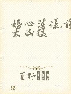 婚心荡漾,前夫太凶猛