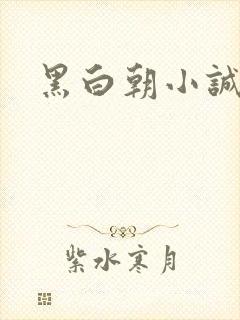 黑白朝小诚
