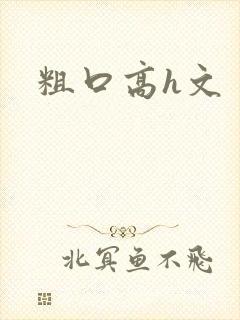 粗口高h文