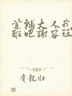 首辅大人我们和离吧谢容珏
