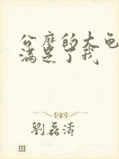 公么的大龟强大满足了我