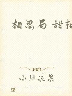 相思局 甜柚子封面