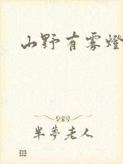 山野有雾灯