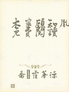 木宁顾知胤小说免费阅读