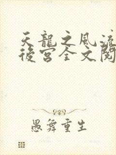 天龙之风流猎艳后宫全文阅读