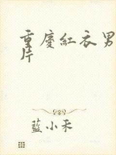 重庆红衣男孩图片封面