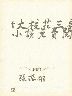 t大校花三部曲小说免费阅读全文