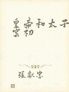 皇帝和太子妃h云初
