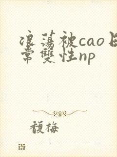 浪荡被cao日常双性np