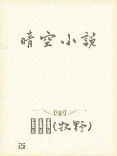 晴空小说封面