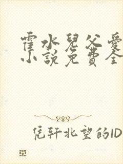 霍水儿父爱霍泽小说免费全文阅读续集封面