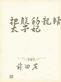 把朕的龙精含h太子妃封面