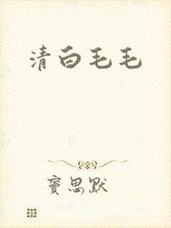 清白毛毛