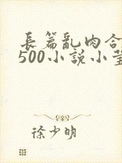 长篇乱肉合集乱500小说小莹封面
