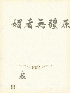 媚者无疆原著