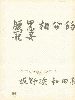 腹黑相公的庶女宠妻封面