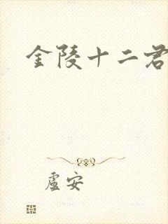 金陵十二君