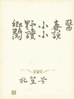 乡野小春医免费阅读小说封面