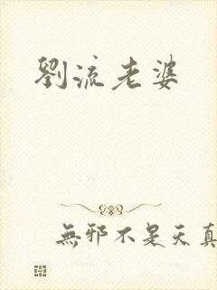 刘流老婆