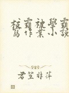 校霸被学霸压着写作业小说封面