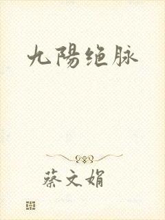 九阳绝脉封面
