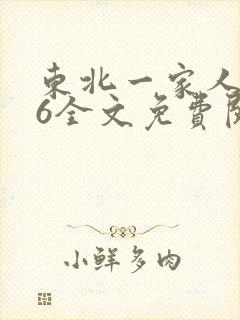 东北一家人1一6全文免费阅读封面