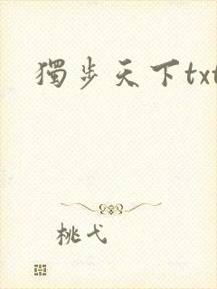 独步天下txt