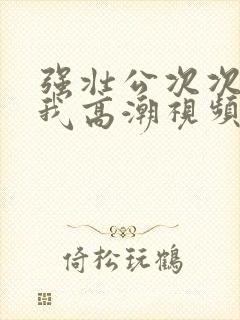 强壮公次次弄得我高潮视频