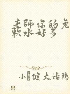 老师你的兔子好软水好多