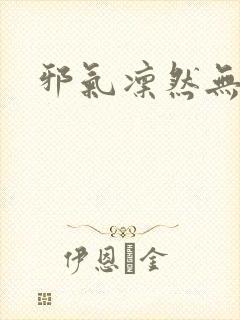 邪气凛然无弹窗