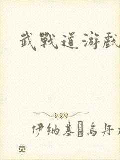 武战道游戏