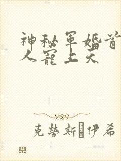 神秘军婚首长大人宠上天