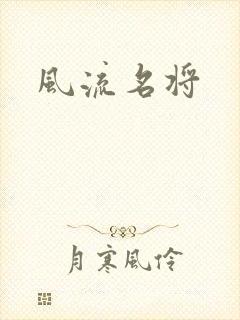 风流名将