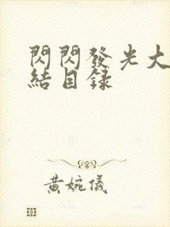 闪闪发光大团圆结目录