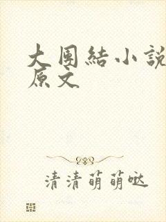 大团结小说阅读原文